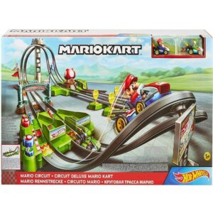 Circuit Mario Kart motorisé deluxe – Hot Weels