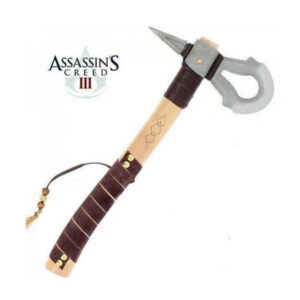 Tomahawk Assassin’s Creed – Hache Connor Kenway – Résine et bois