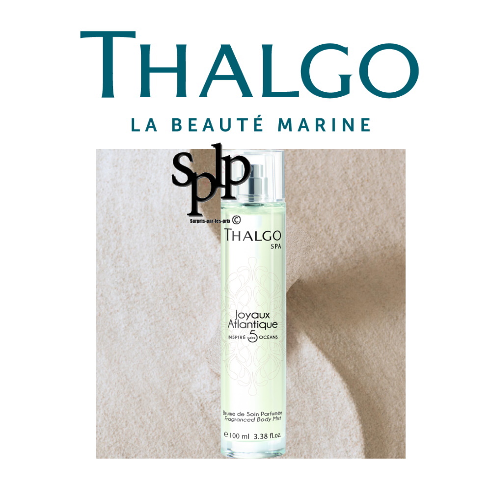 Thalgo spa Brume de Soin Parfumée Floral solaire 100ml corps SPA Joyaux Atlantique