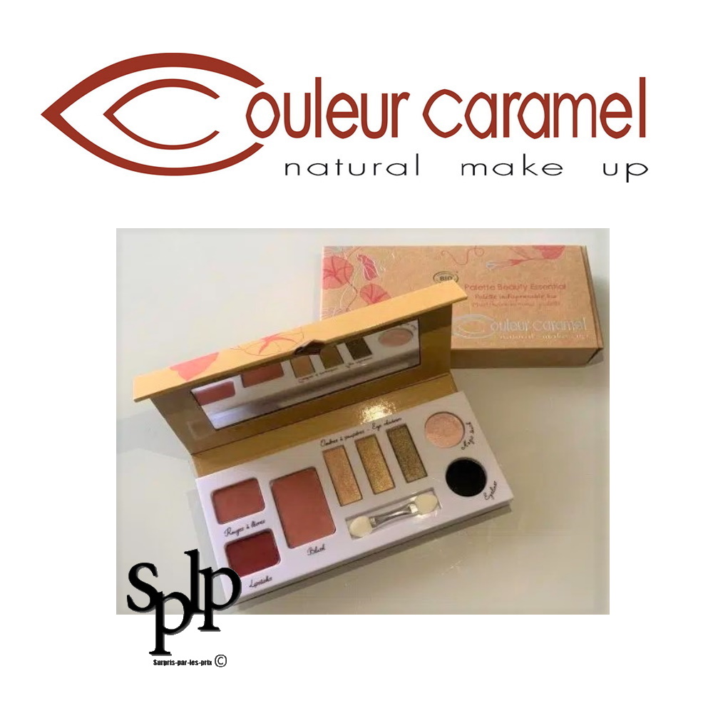 Couleur Caramel Palette Beauty Essential bio N°38 maquillages