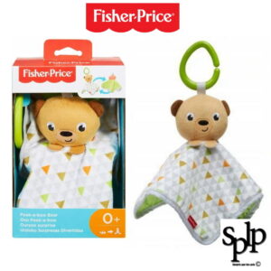 Doudou Fisher-Price Ours cache cache réversible