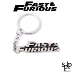 Porte clés Fast and Furious Logo en métal