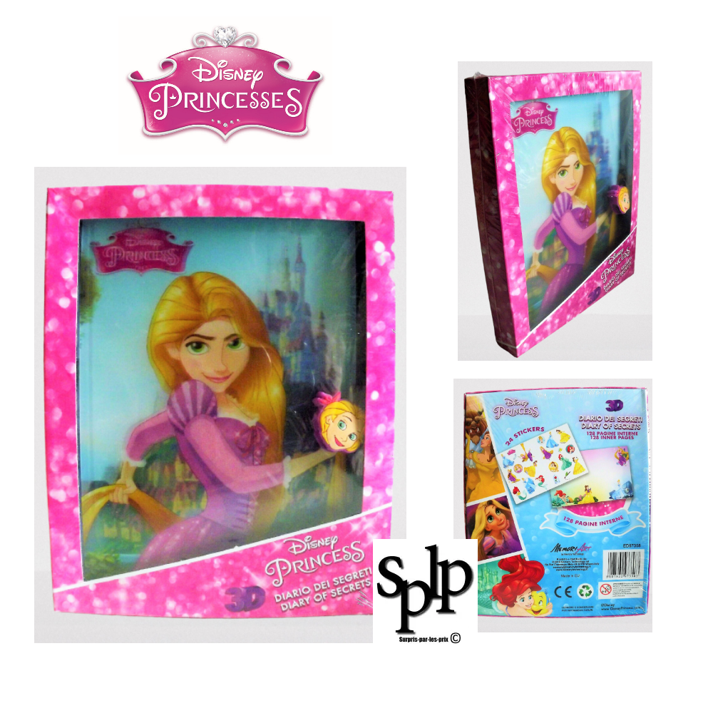 Disney Princess Coffret cadeau avec 3 poupées dans des vêtements