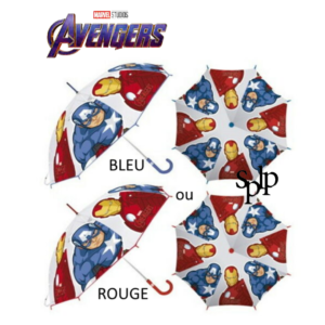 Avengers Parapluie Transparente Ouverture manuelle Couleur aléatoire 80 cm
