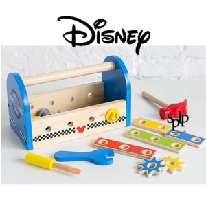 Boite à outils Mickey jouet 21 pièces en bois +3 ans – Disney