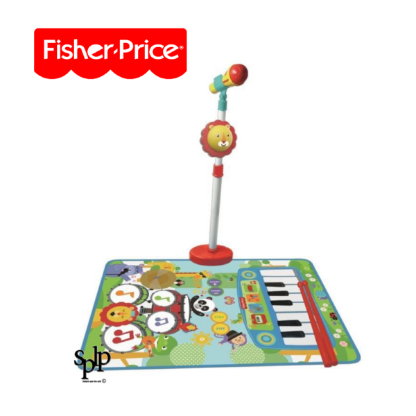 Fisher Price tapis jeu batterie et clavier jouet enfant