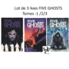 Five Ghosts Lot de 3 Bandes dessinées Tomes 1/2/3 Glénat Comics