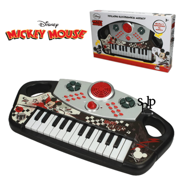 Mickey Clavier électronique reproduis les notes de piano Disney jouet