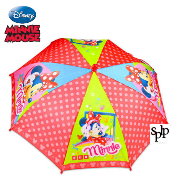 Disney Minnie Parapluie automatique enfant Rose Diamètre 84 cm 3/10 Ans