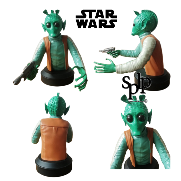 Greedo Star Wars Buste de collection Disney Figurine