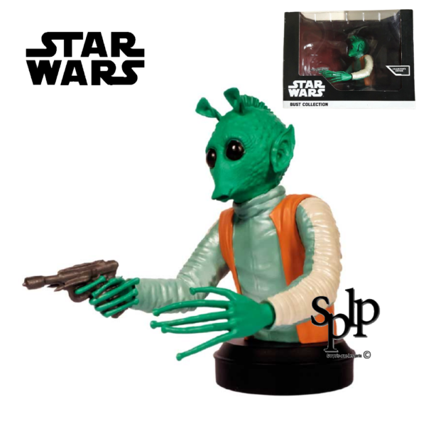 Greedo Star Wars Buste de collection Disney Figurine en résine