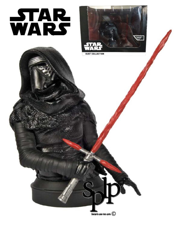 Kylo Ren Star Wars Buste de collection Disney Figurine en résine