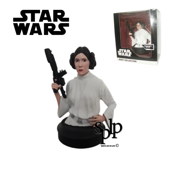 Princesse Leia Star Wars Buste de collection Disney Figurine résine