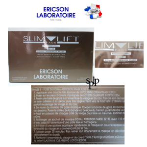Ericson Laboratoire Slim Face Lift 4 masques Amincissant & Liftant visage E2133