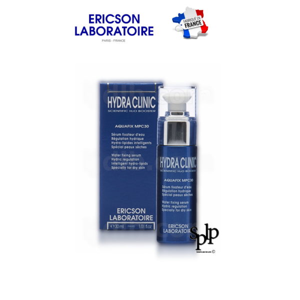 Ericson Laboratoire Aquafix MPC30 Sérum fixateur d'eau Peaux sèches visage