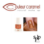 Couleur Caramel Vernis à ongles BIO N°86 Pailleté orange doré