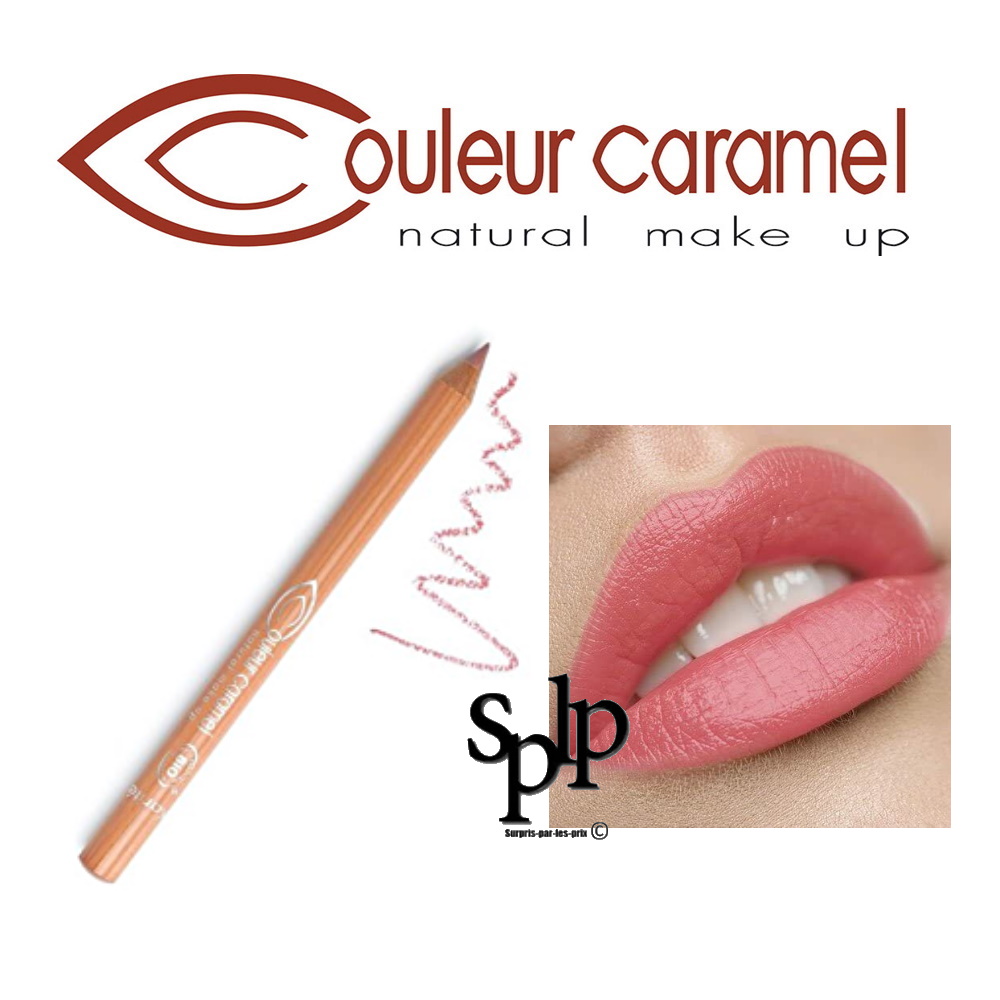 Couleur Caramel crayon lèvres N°44 Rose Pastel BIO