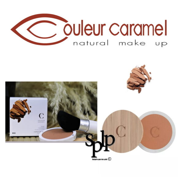 Couleur Caramel Terre caramel Poudre bronzante visage N°28 halé nacré