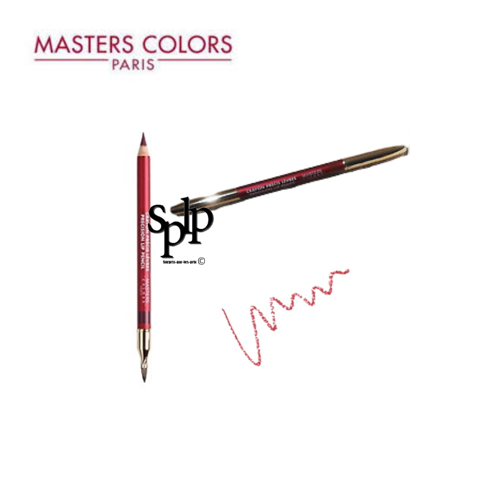 Masters Colors crayon précis lèvres avec pinceau N°04 rouge