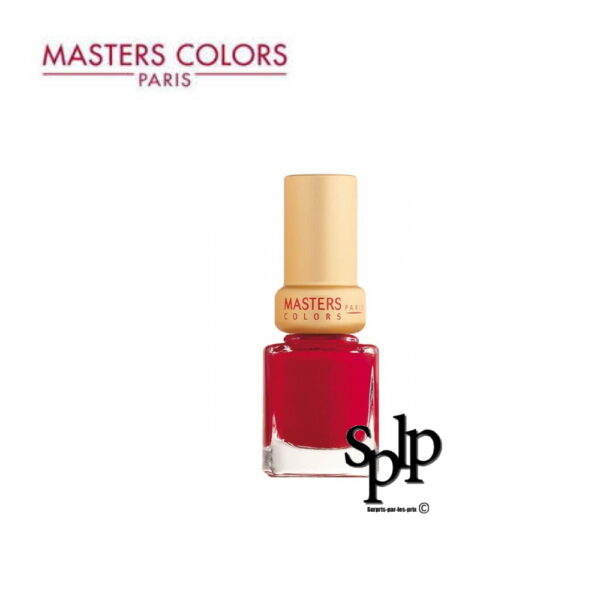 Masters Colors vernis à ongles N°30 Rouge intense 8 ml Couleur parfait