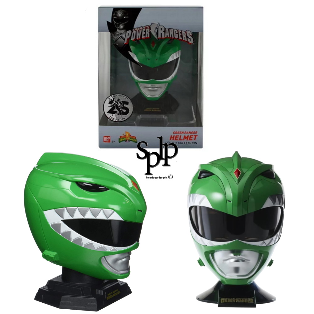 Power Rangers casque vert