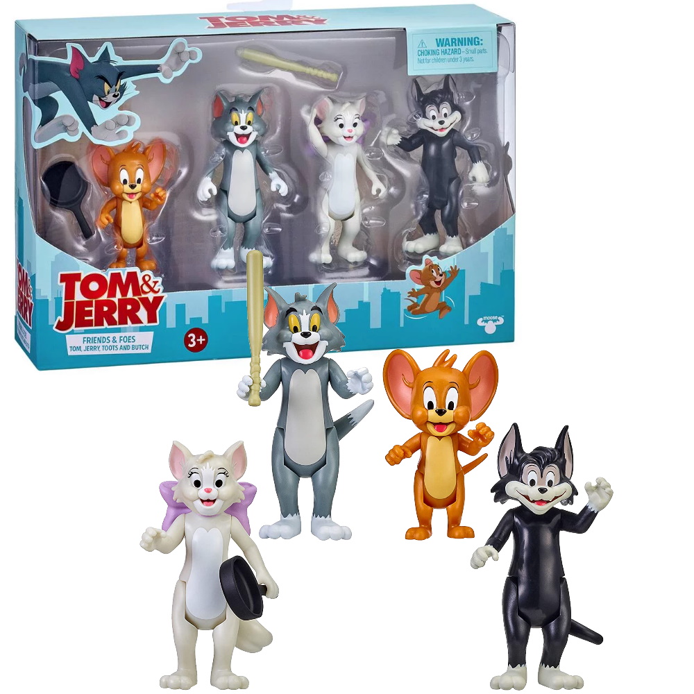 Tom et Jerry pack de 4 figurines