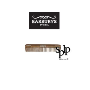 Barburys Rosewood Peigne en bois N 8 cheveux et barbe homme 7,40 cm