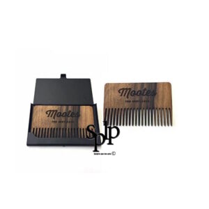 Mootes Peigne de poche en bois pour Barbe & moustache
