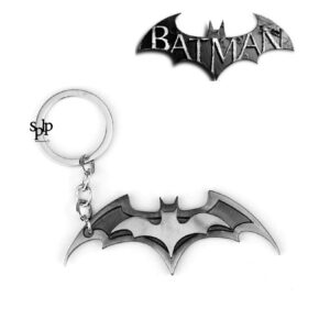 Porte clés Batman Batarang argenté