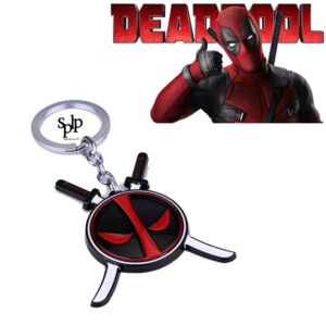Porte clés Deadpool en métal