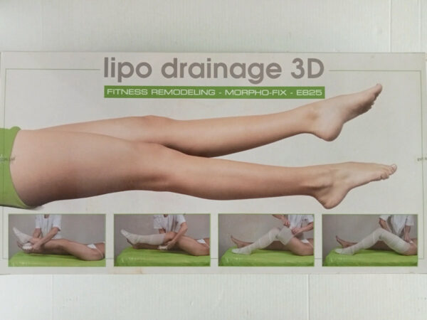 Ericson Laboratoire 8 bandes jambes fitness remodeling Morpho fix Lipo drainage 3D E825 femme