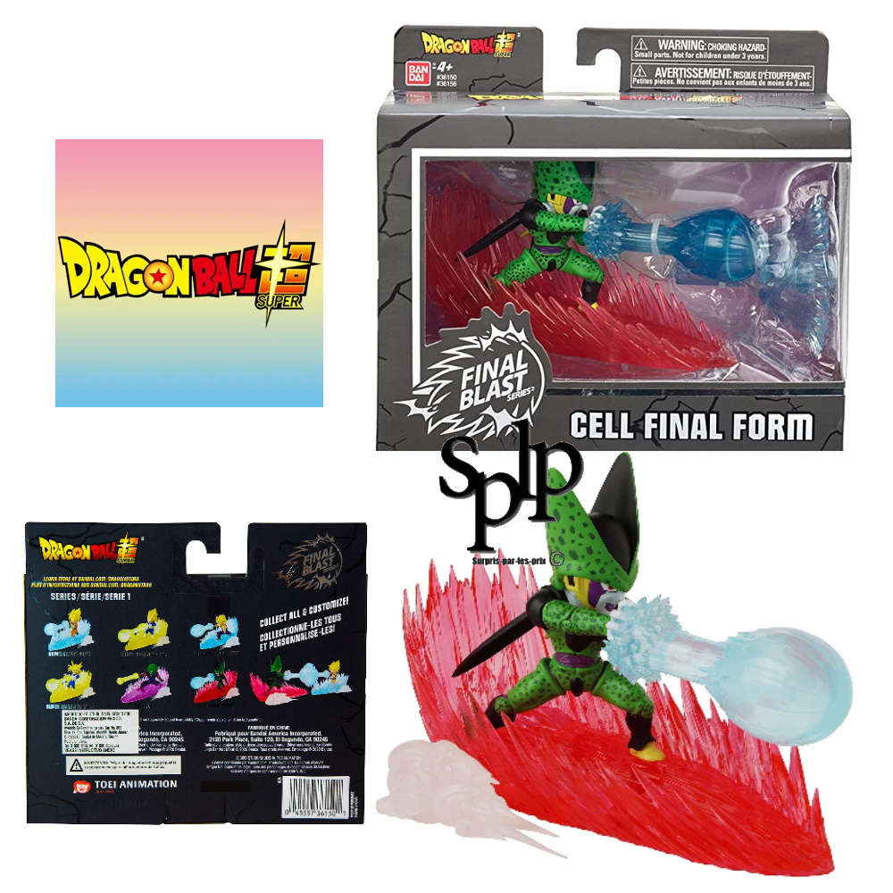 Dragon ball Super Cell Final Form Figurine Final Blast séries + 4 ans
