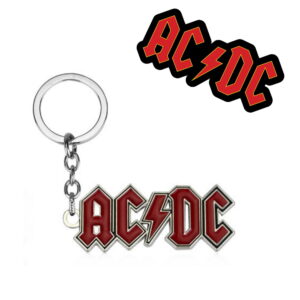 Porte clés AC/DC en métal