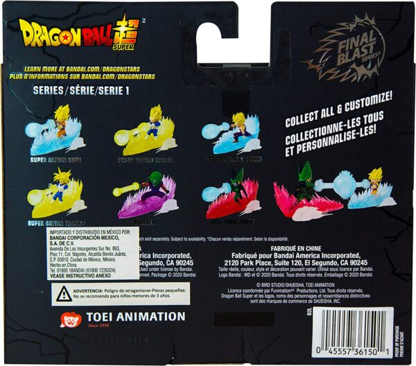 Dragon ball Super Piccolo Figurine Final Blast séries + 4 ans jouet