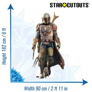 Figurine géante Mandalorian Star Wars