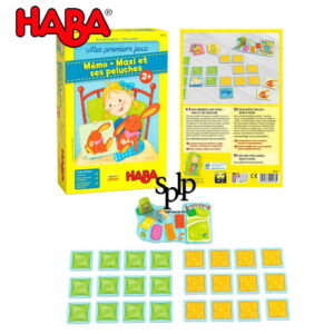 Mes premiers jeux mémo Maxi’ et ses peluches Haba