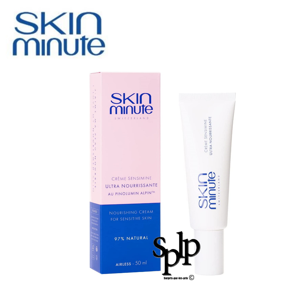Skin minute Crème Sensimine Ultra nourrissante Peaux sensibles visage