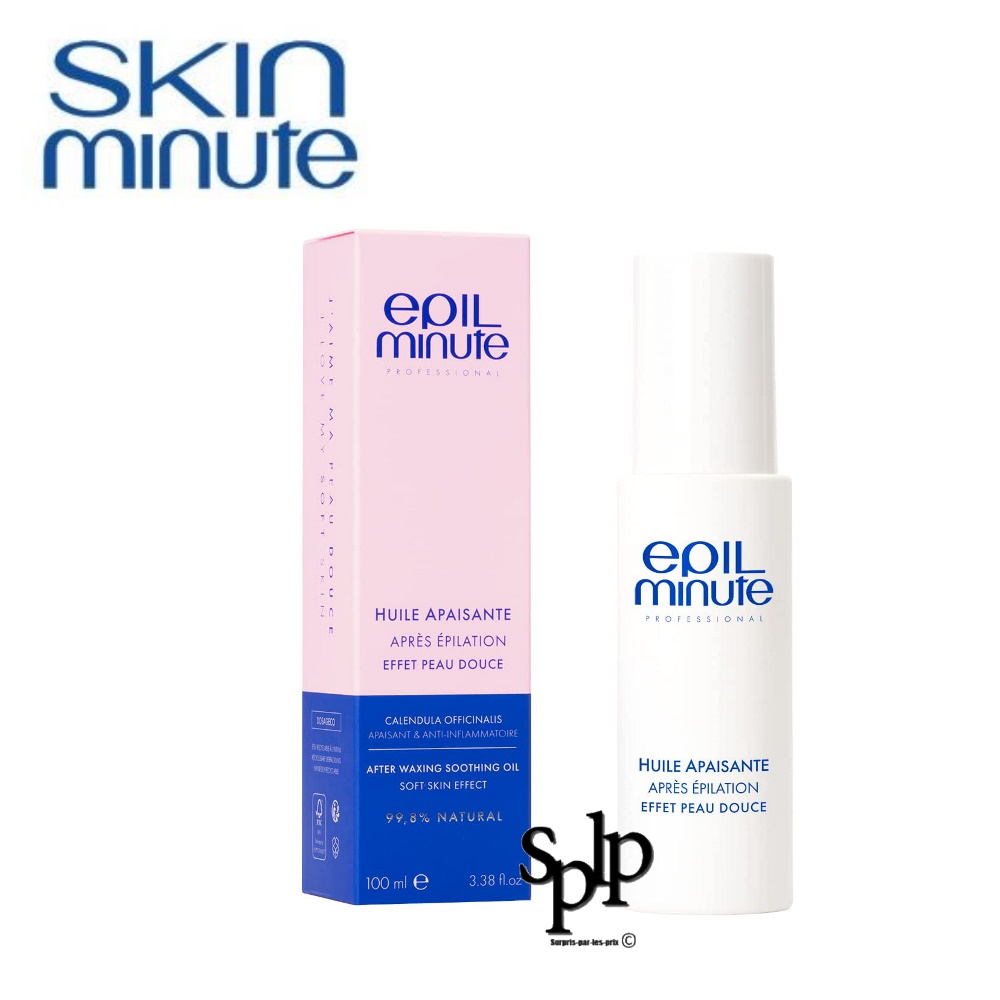 Skin minute Huile apaisante après épilation effet peau douce 100 ml
