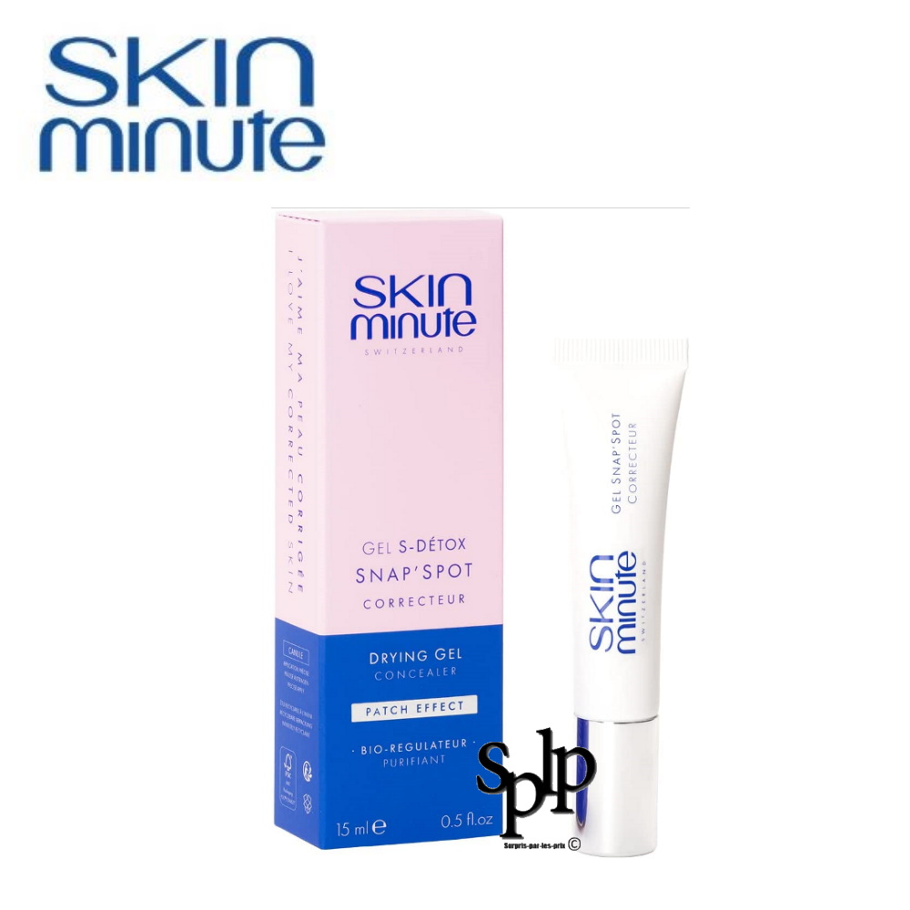 Skin minute Gel S-Détox Snap'spot correcteur Neutralise les imperfections