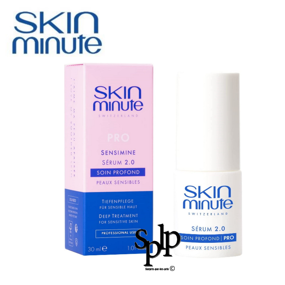 Skin minute Pro Sensimine Sérum 2.0 soin profond peaux sensibles 30 ml