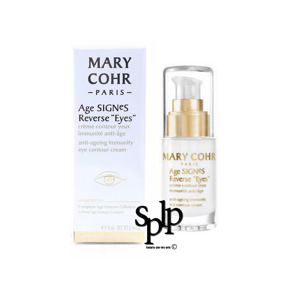 Mary Cohr Age signes reverse Yeux anti-âge 15ml