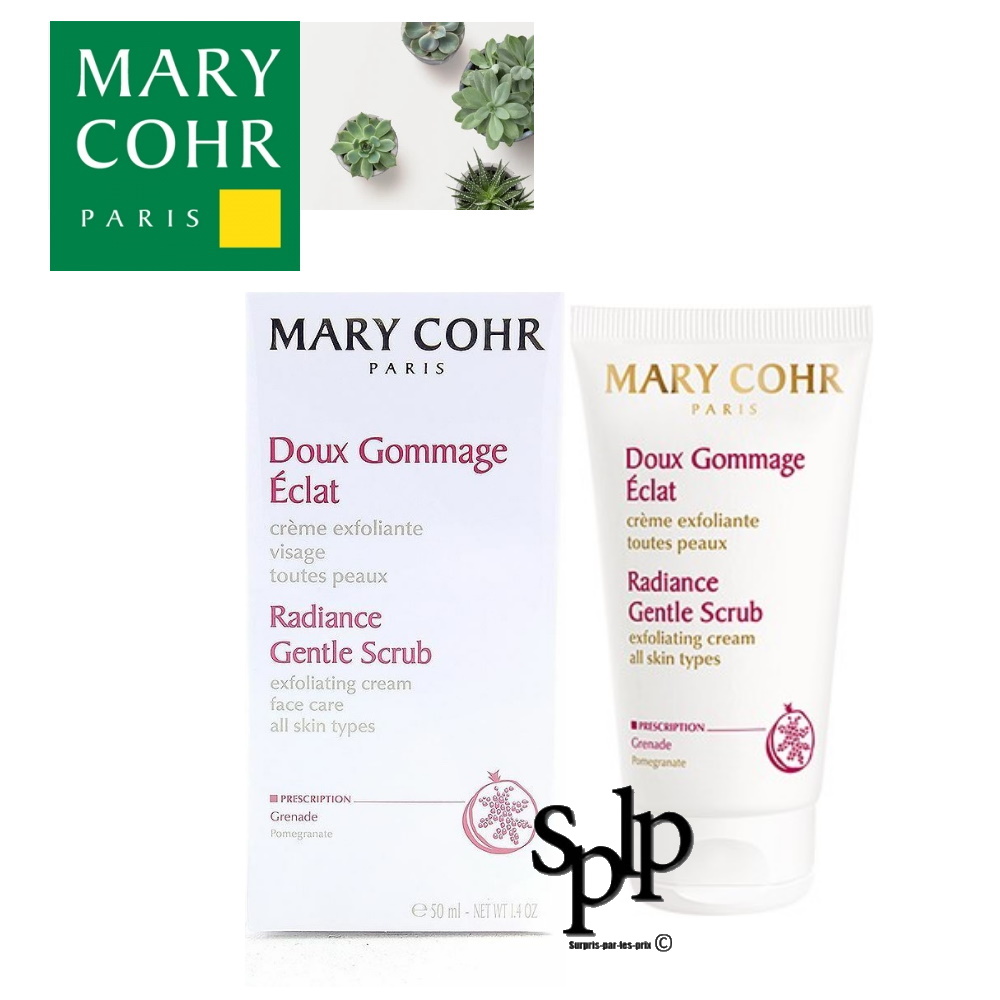 Mary Cohr Doux gommage éclat crème exfoliante visage