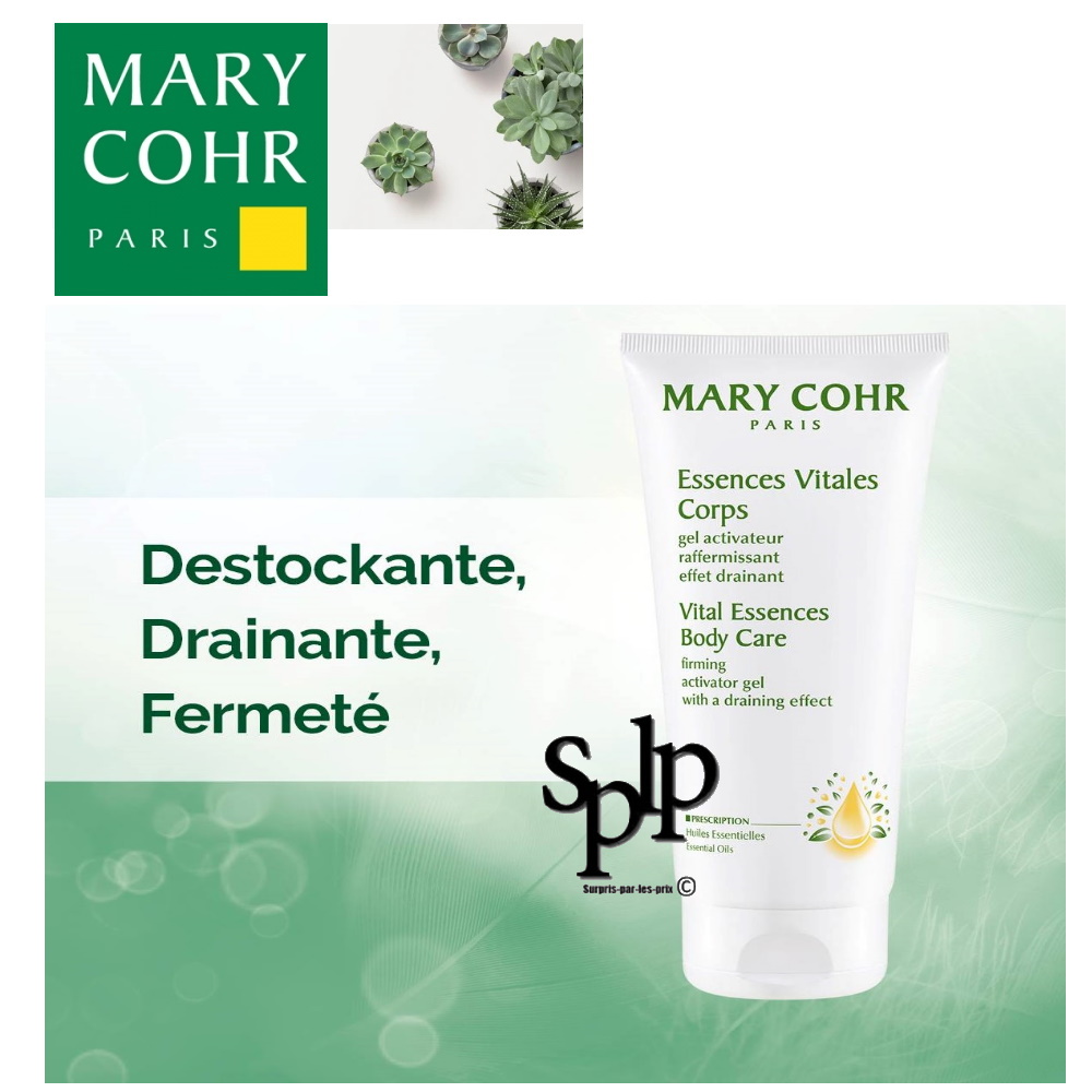 Mary Cohr Essence vitales Corps gel activateur raffermissant