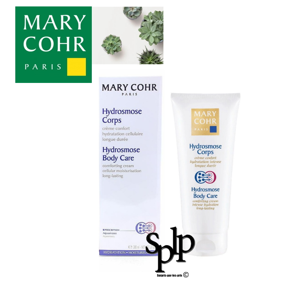Mary Cohr Hydrosmose Corps Crème confort hydratation cellulaire