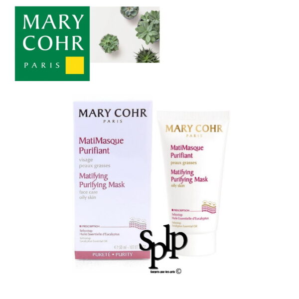 Mary Cohr Mati Masque Purifiant Peaux grasses visage 50 ml