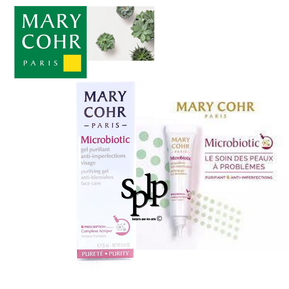 Mary Cohr Microbiotic Gel purifiant anti-imperfections visage