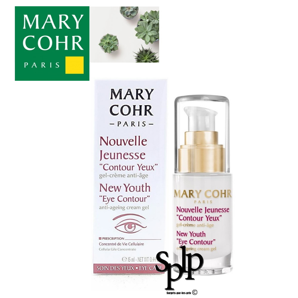 Mary Cohr Nouvelle jeunesse contour yeux gel crème anti-âge