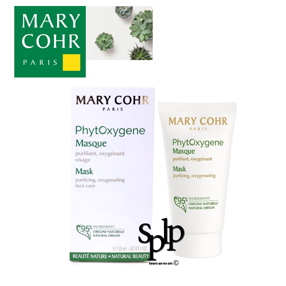 Mary Cohr Phytoxygene Masque purifiant oxygénant visage