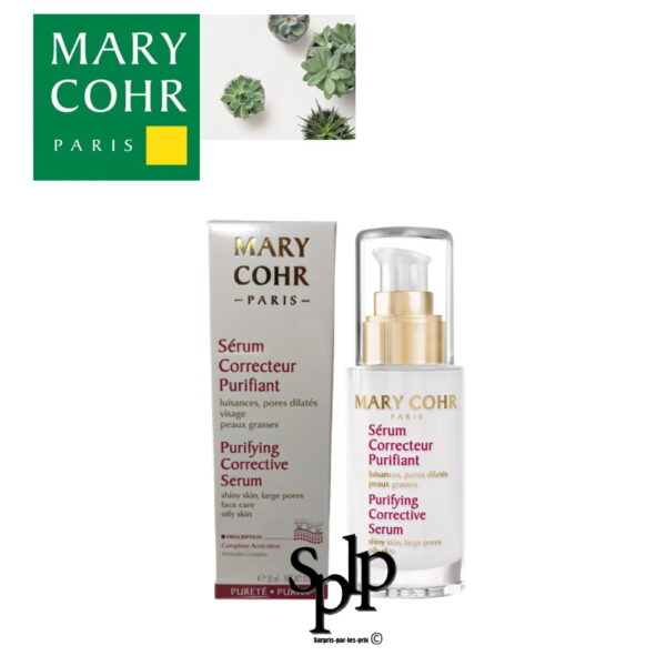 Mary Cohr Sérum correcteur purifiant visage pores dilatés visage