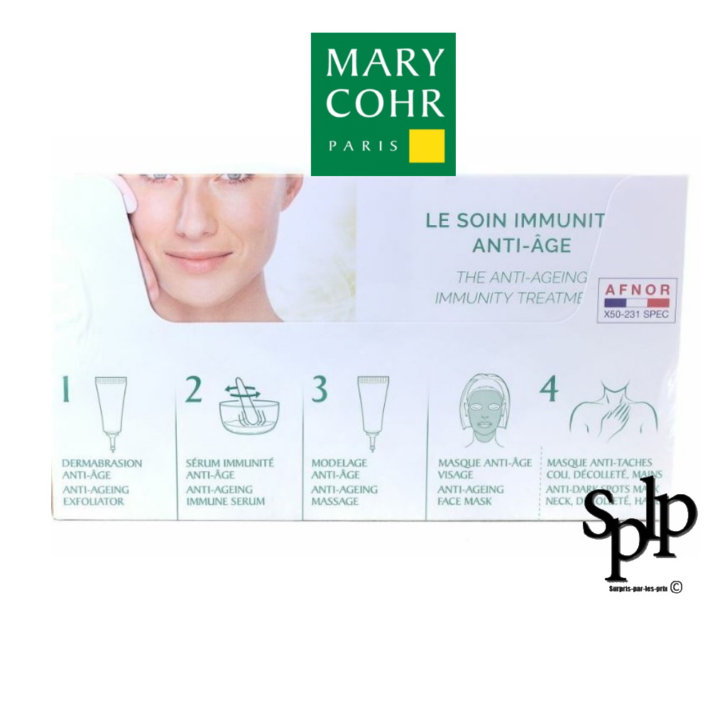 Mary Cohr Age Signes Reverse Coffret 40 soins anti-âge Immunité